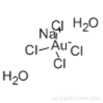 Aurat (1 -), tetraklor-, natrium, dihydrat, (57195643, SP-4-1) - (9CI) CAS 13874-02-7